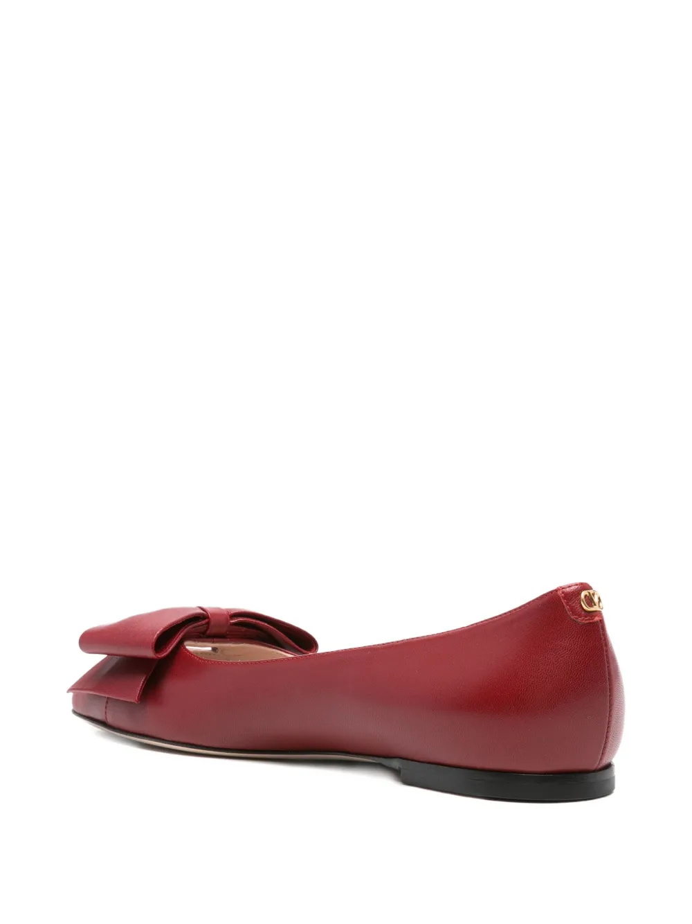 Valentino Garavani Ballerina's met strikdetail Rood
