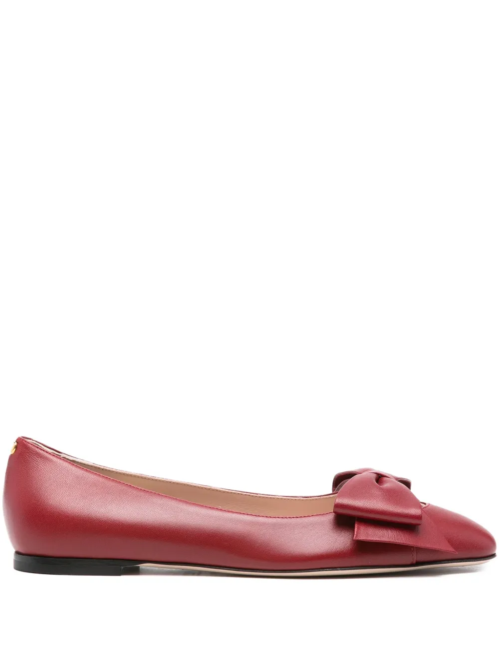 Valentino Garavani bow-details ballet flats Red