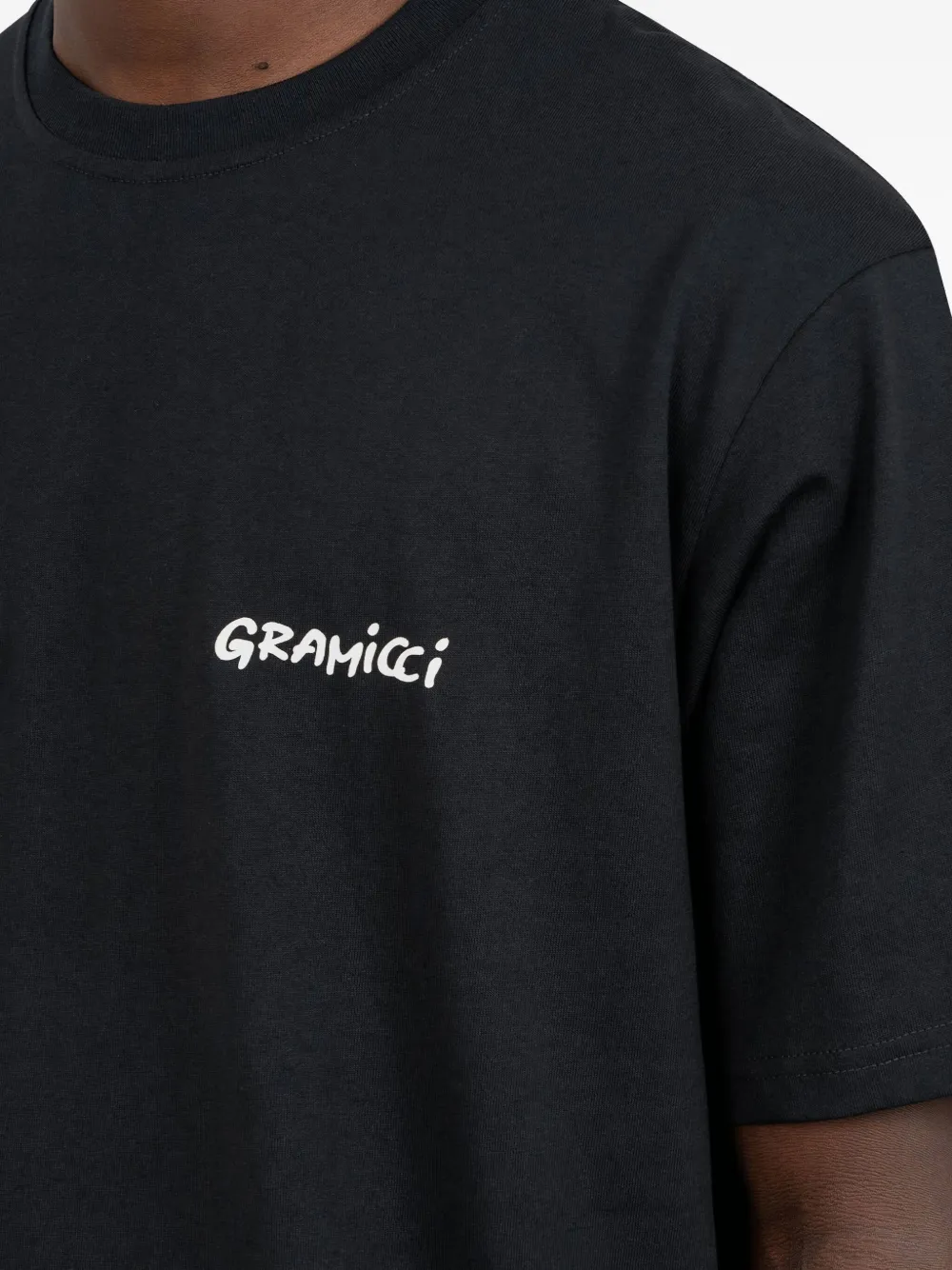 Gramicci Graphic-print T-shirt In Black