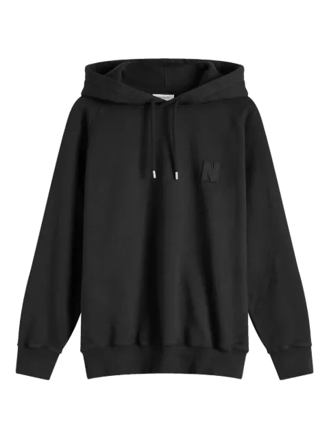 Norse Projects logo-patch hoodie