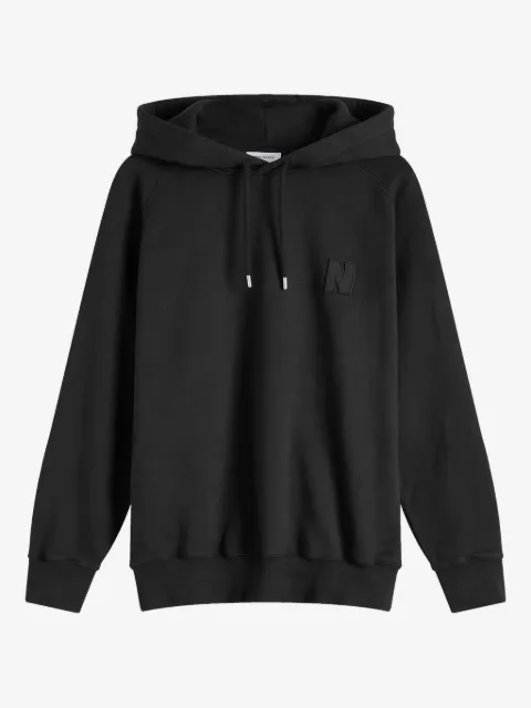 Norse Projects logo-patch hoodie