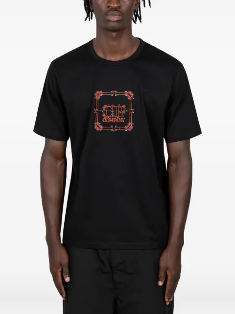 C.P. Company square-logo T-shirt