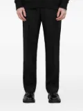 AMI Paris elasticated-waist wool trousers - Black