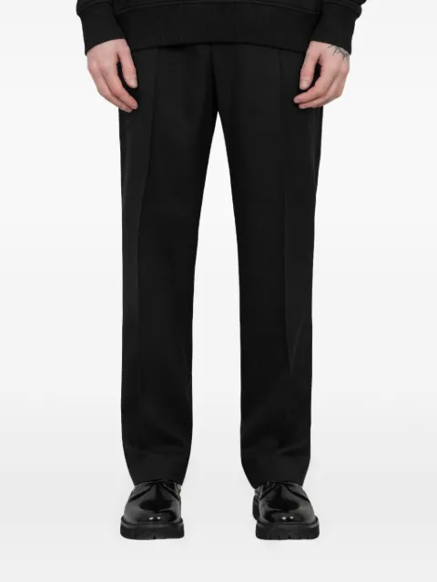AMI Paris elasticated-waist wool trousers