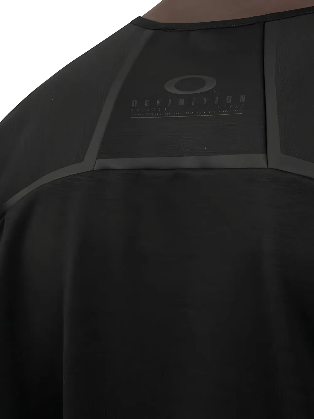Oakley Curved-hem Crewneck Jumper In Black