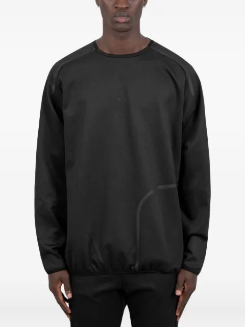 Oakley curved-hem crewneck jumper