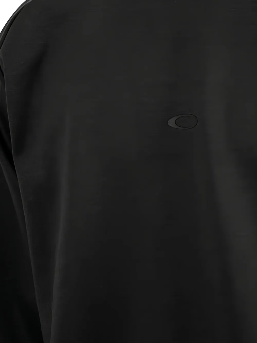 Oakley Trui met gewelfde afwerking en ronde hals Zwart