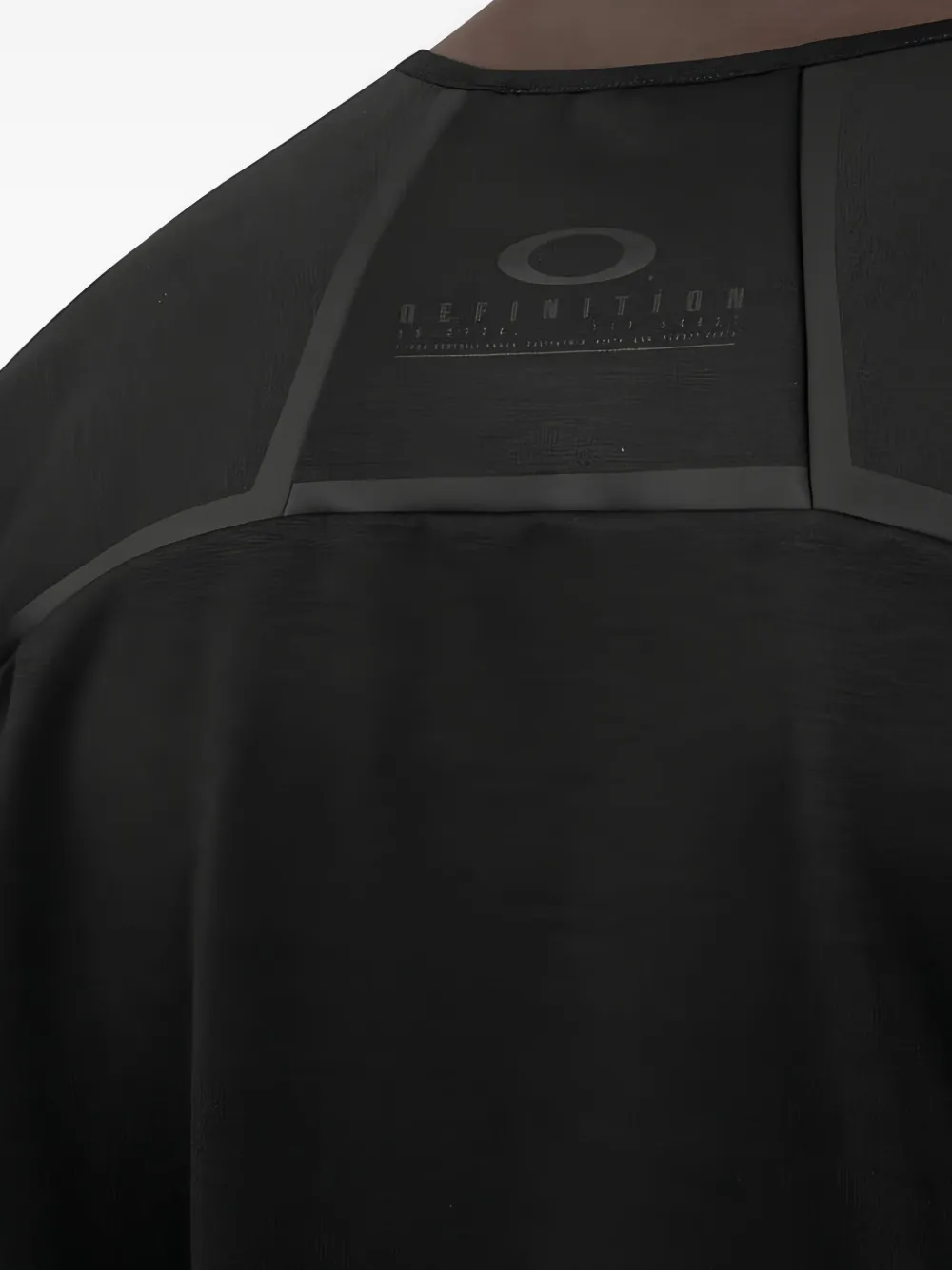 Oakley Trui met gewelfde afwerking en ronde hals Zwart