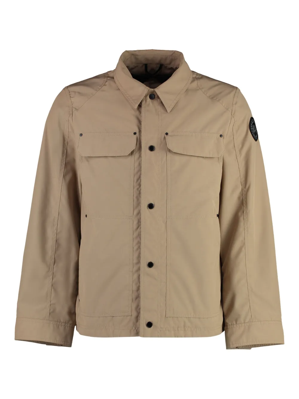 Canada Goose Burnaby Core button-fastening jacket Beige