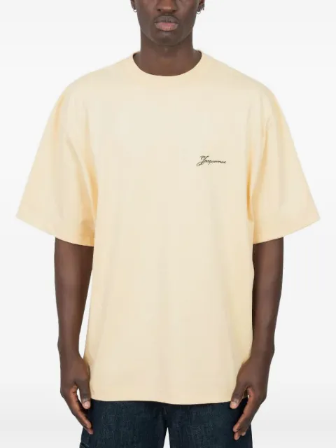 Jacquemus dumbbell-print cotton t-shirt
