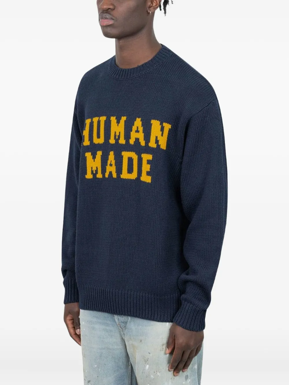 Human Made crew-neck cotton sweater | Knitted Sweaters | Image 2