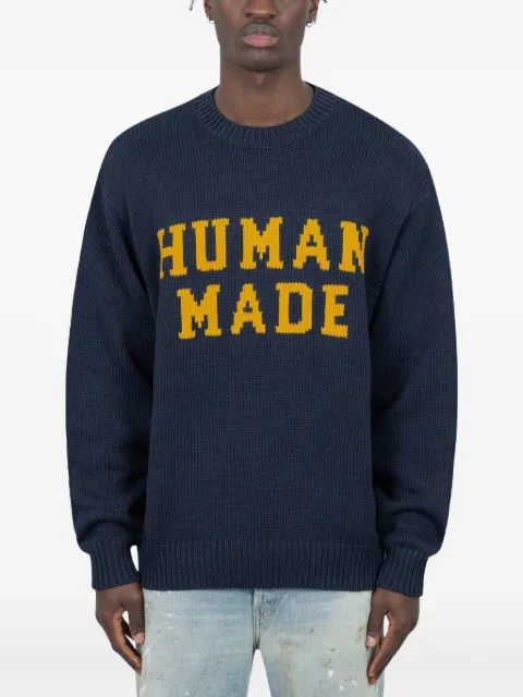 Human Made crew-neck cotton sweater