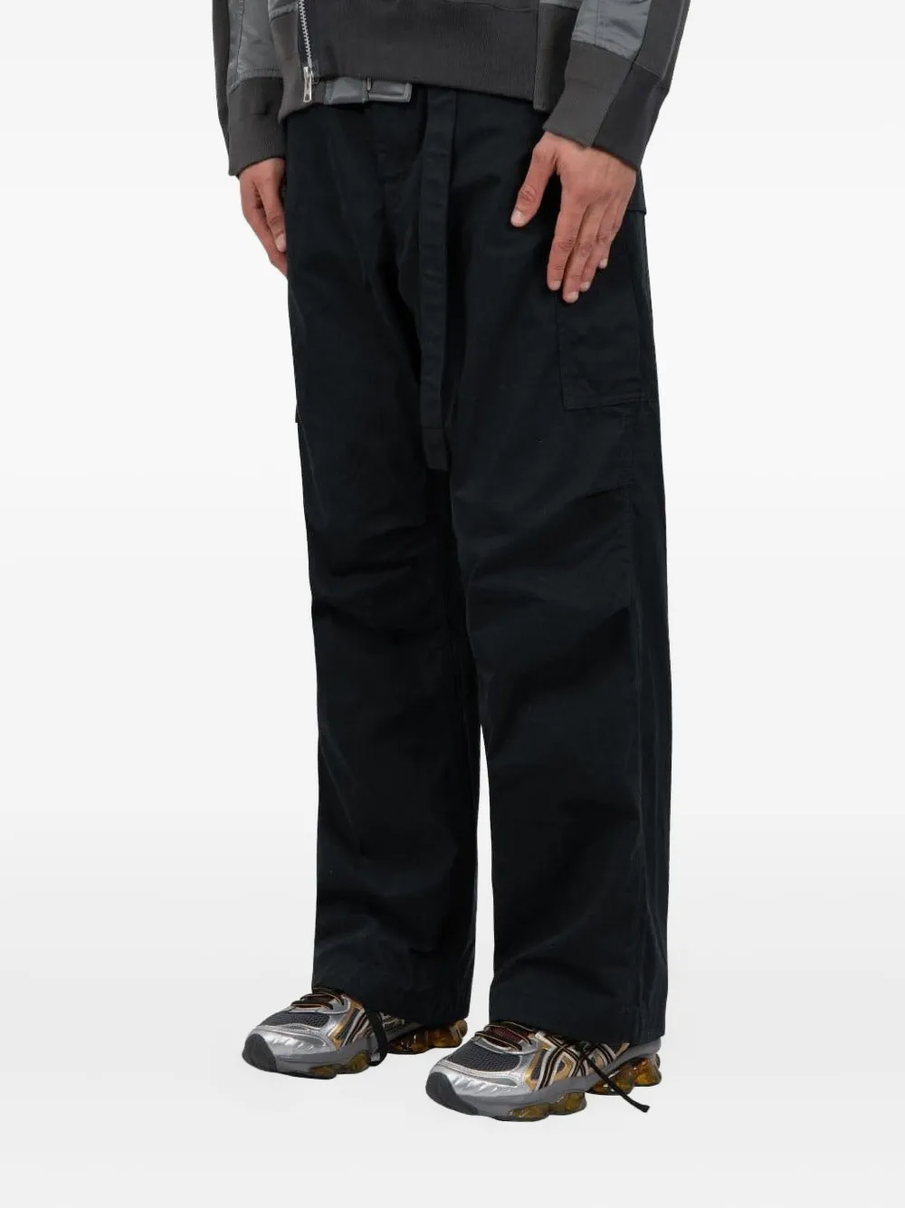 sacai Cargo broek Zwart