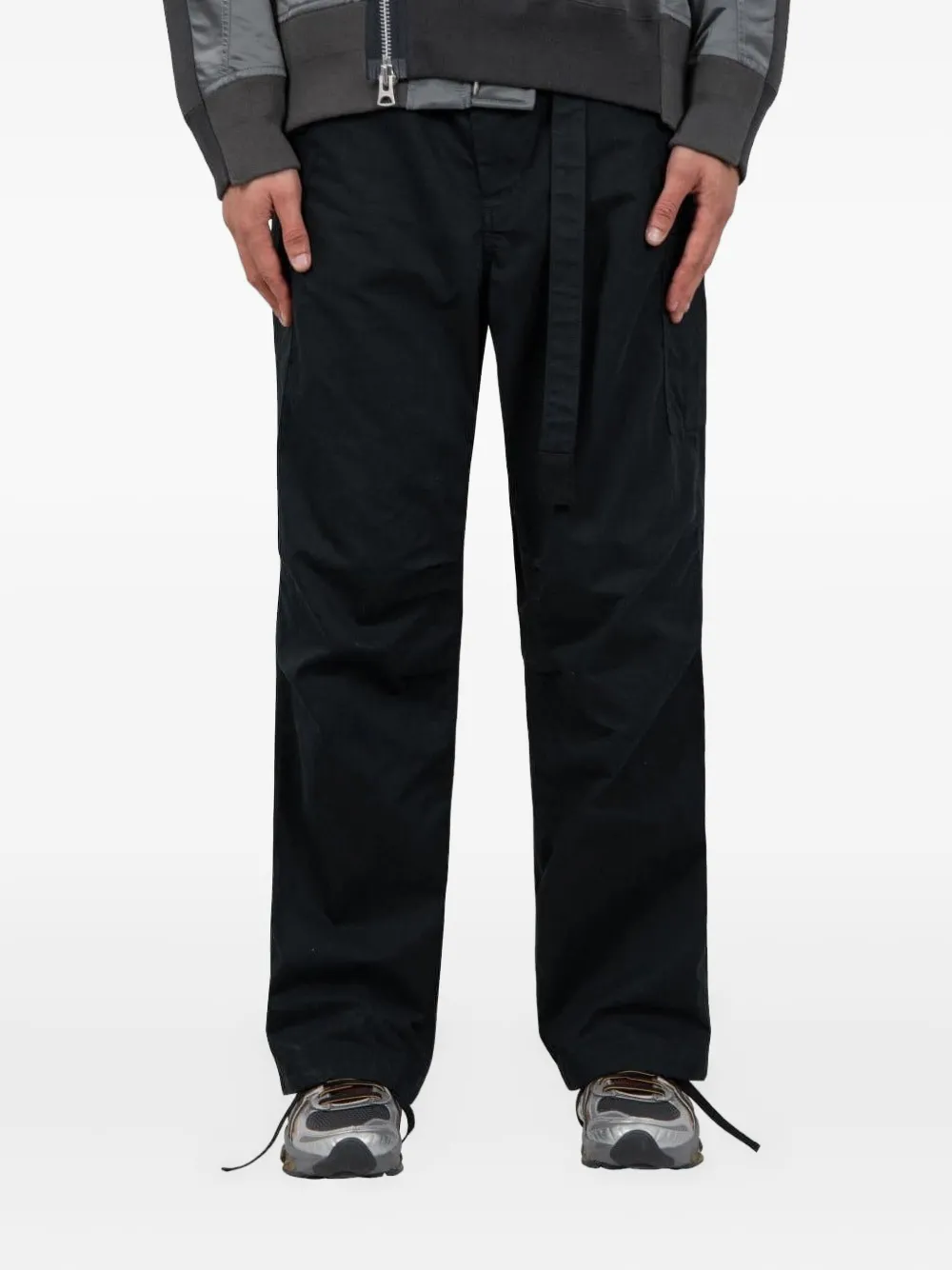 Sacai Cargo broek Zwart