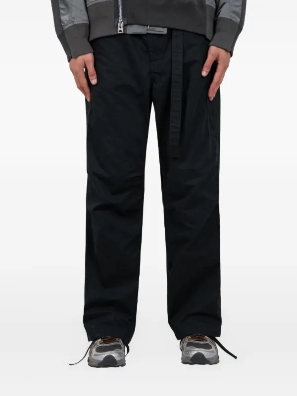 sacai リップストップ カーゴパンツ Sacai リップストップ カーゴパンツ | グレー | FARFETCH JP