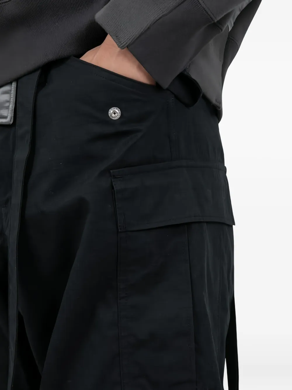 sacai Cargo broek Zwart