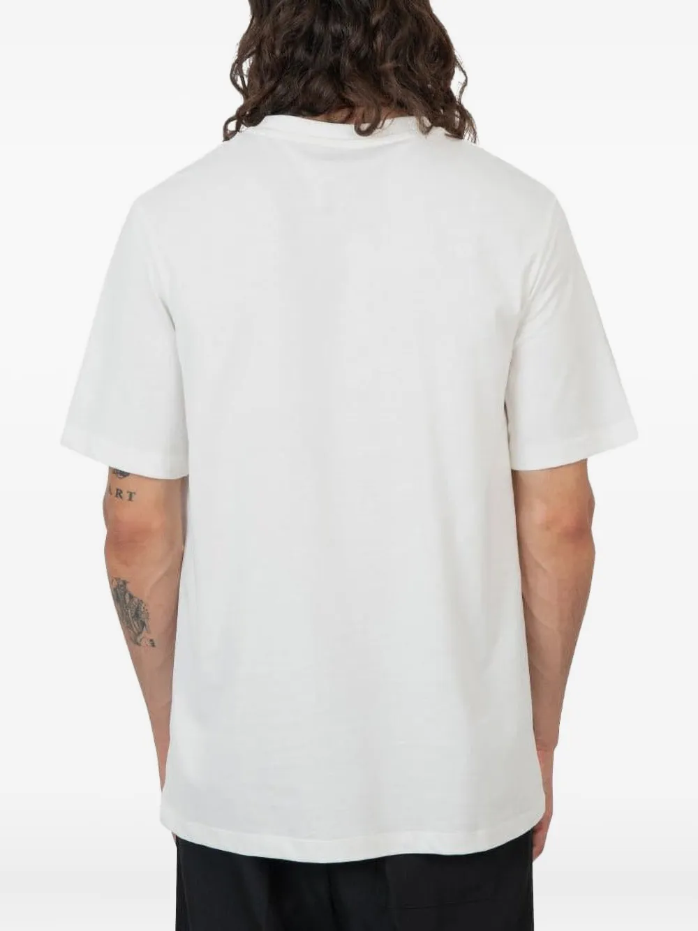 OAMC graphic-patch T-shirt Wit