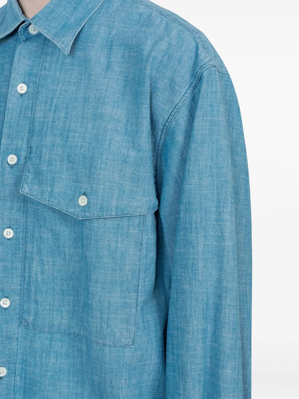 Sunflower Bakers Norfolk overhemd Blauw