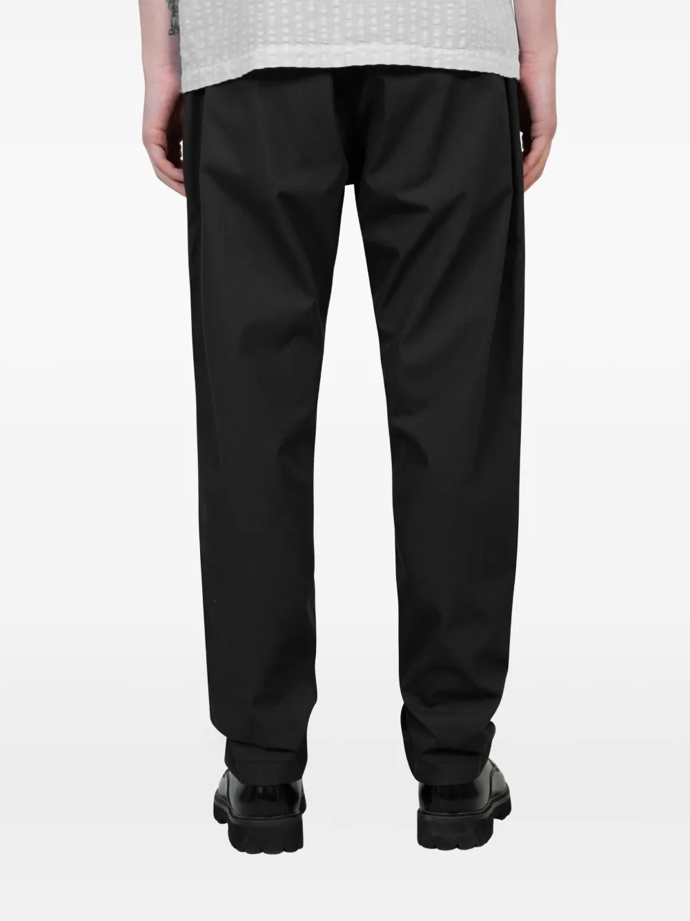 Universal Works Chino Im Military-look In Black