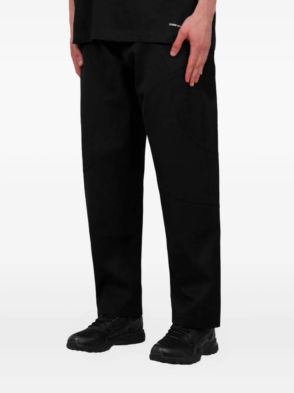Comme Des Garçons Shirt Straight broek Zwart