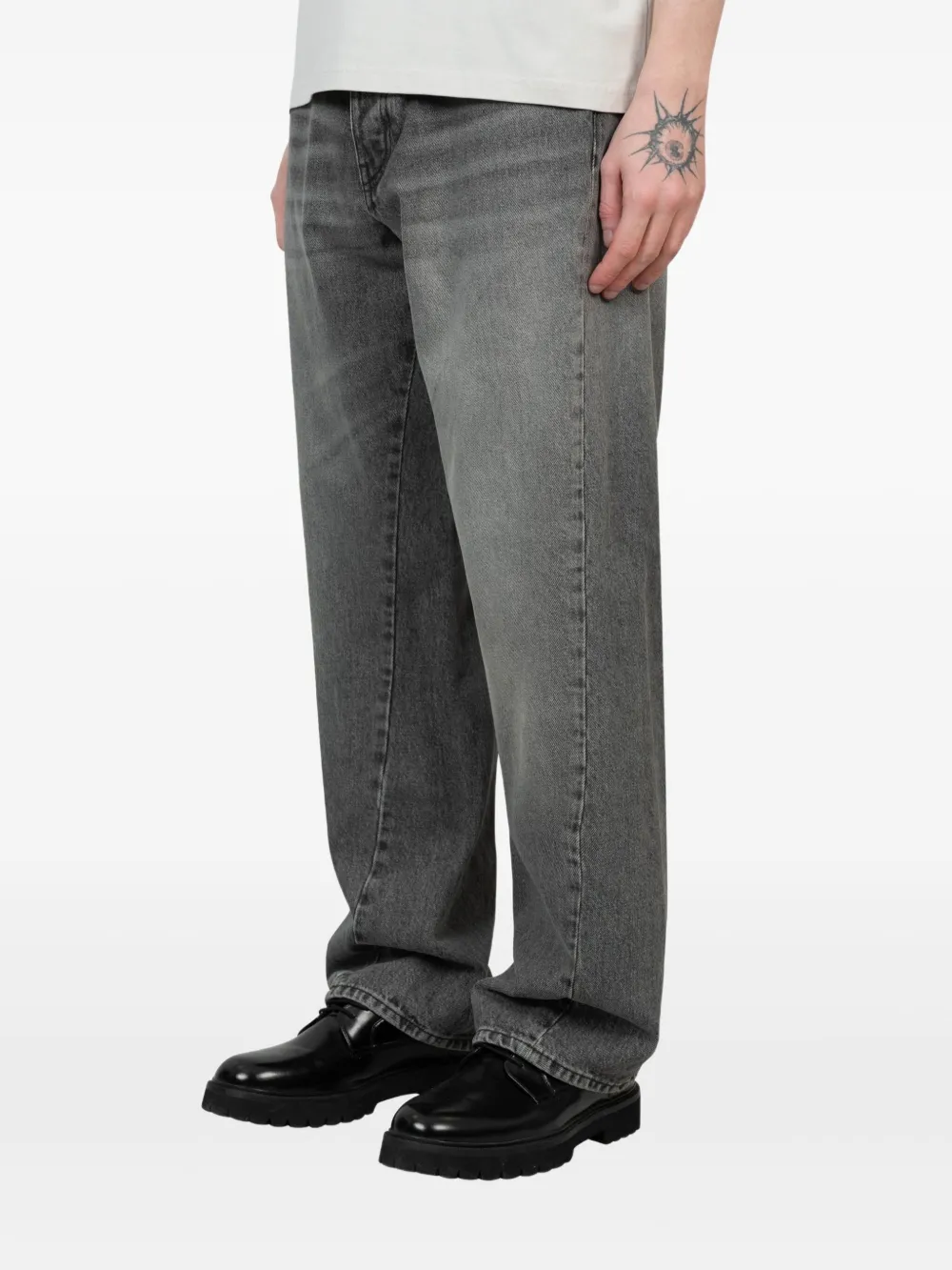 Universal Works Jeans met vijf zakken - Grijs
