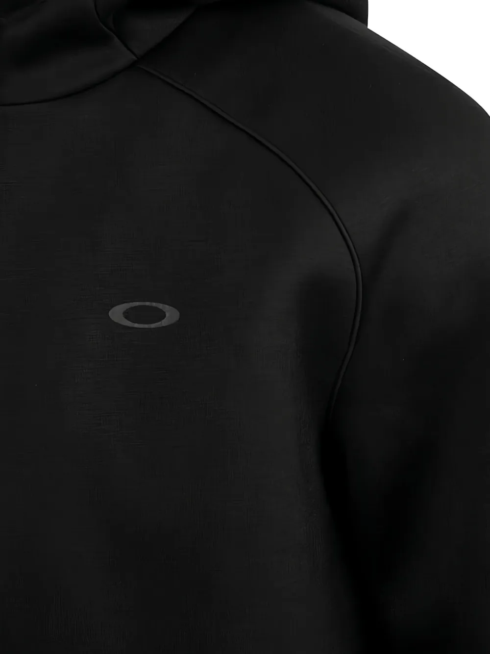 Oakley zip-front hooded jacket Zwart