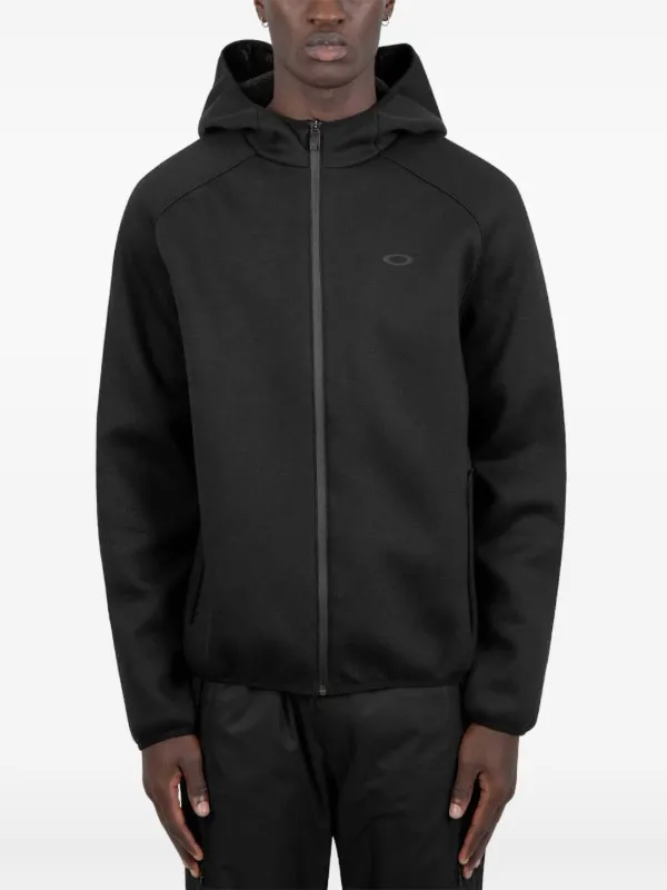 Oakley Jaqueta De Capuz Com Zíper Frontal | Preto | FARFETCH BR
