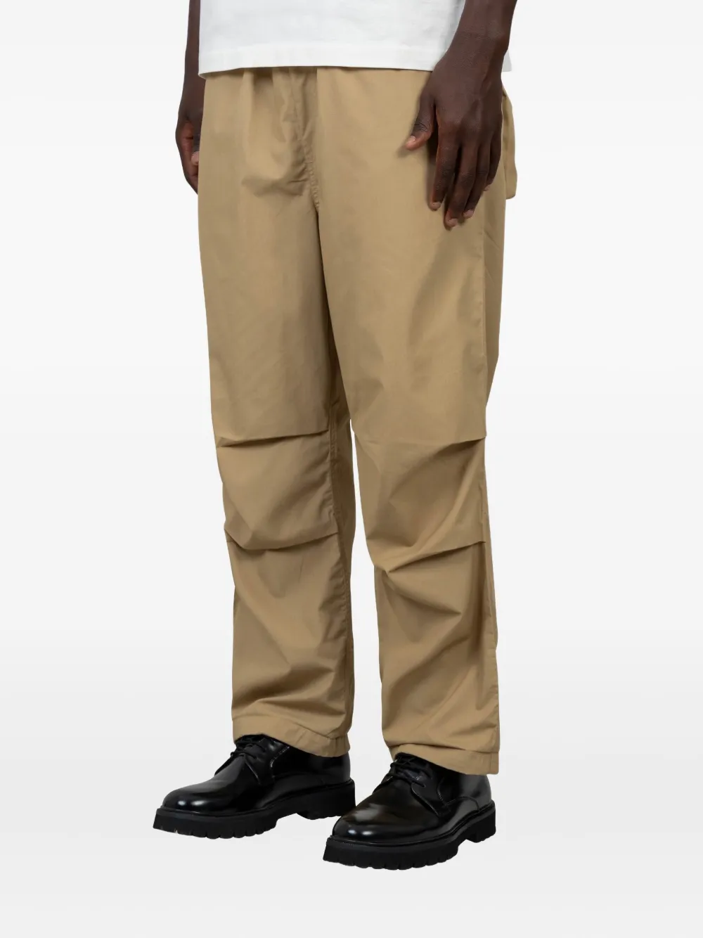 Universal Works Broek met cargo zak - Beige