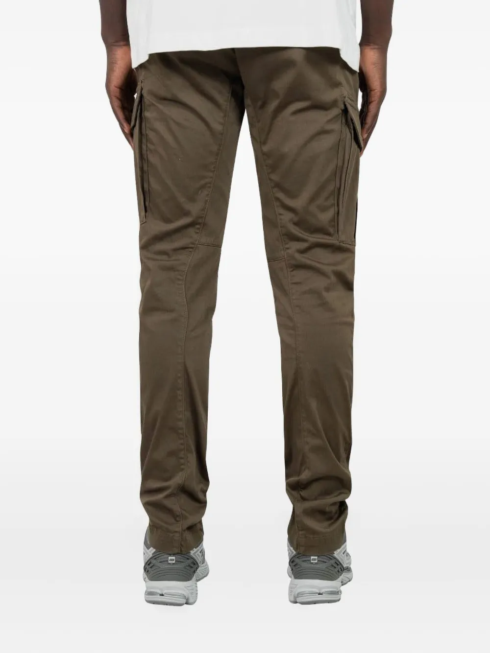 C.p. Company Cargohose Mit Linsen-detail In Brown