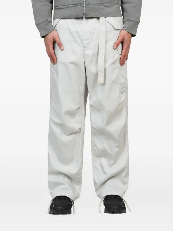Sacai カーゴパンツ | ホワイト | FARFETCH JP