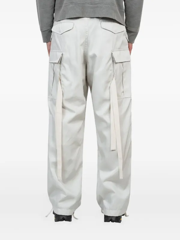 Sacai カーゴパンツ | ホワイト | FARFETCH JP