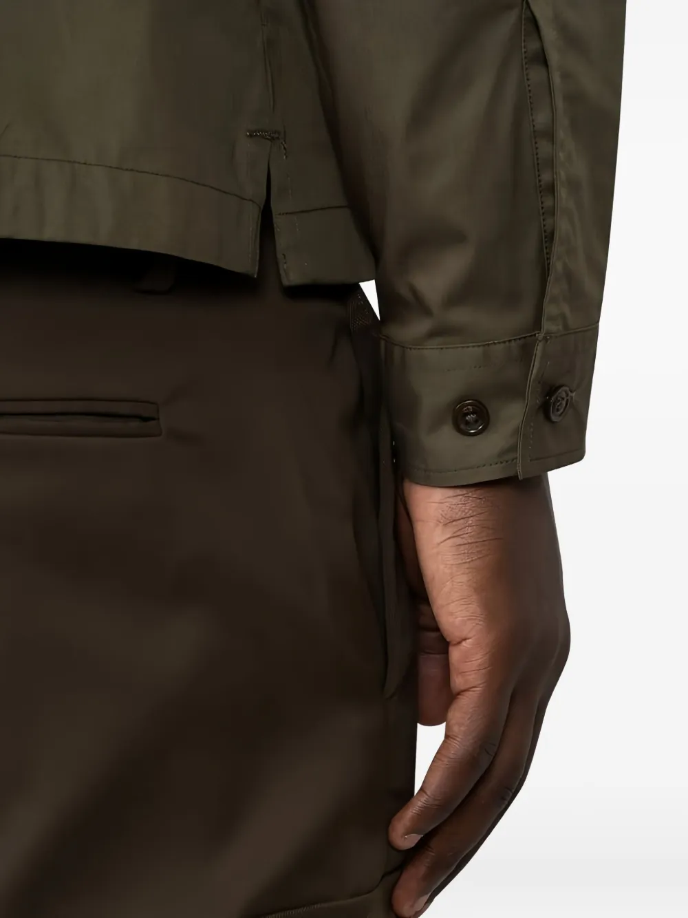 C.P. Company Overhemd met borstzakken Groen