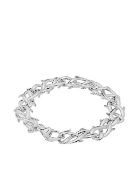 Hatton Labs thorn-link silver bracelet