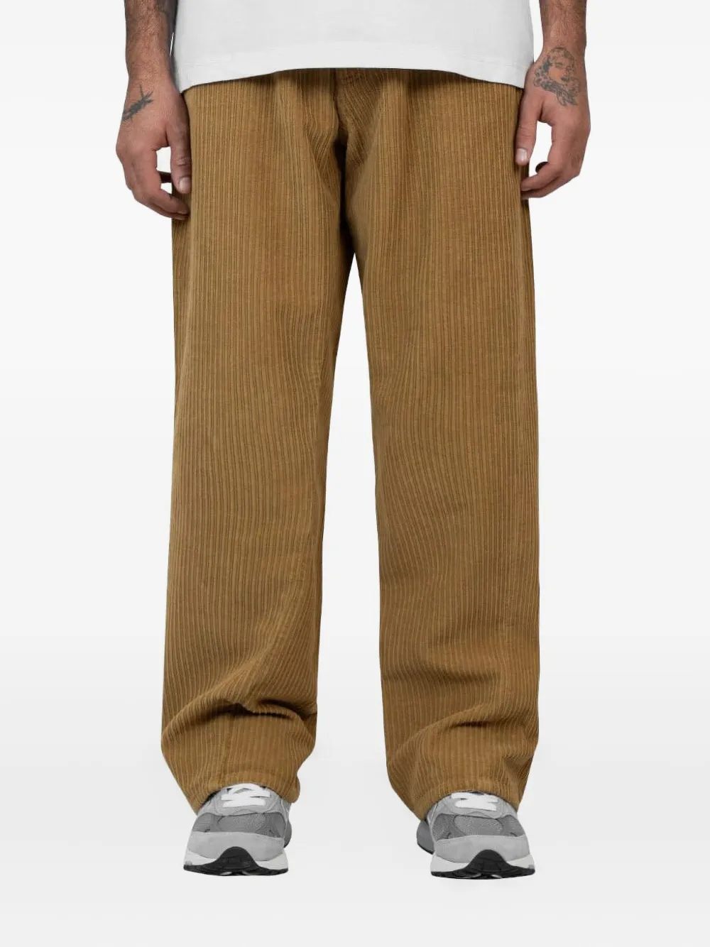 Sunflower Wide-leg Corduroy Trousers In Brown