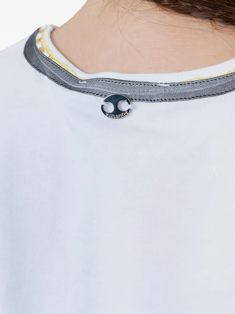 Comme des Garçons Homme T-shirt met print Wit