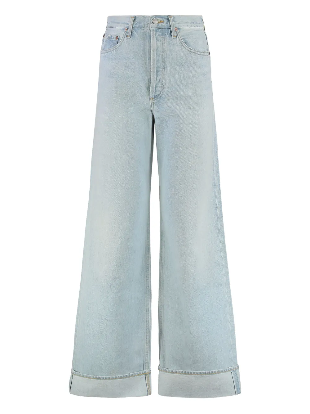 AGOLDE Dame jeans Blauw