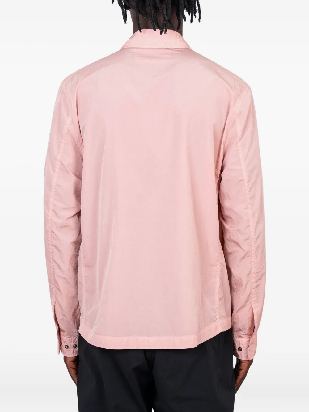 C.P. Company Chrome-R overhemd met zakdetail Roze