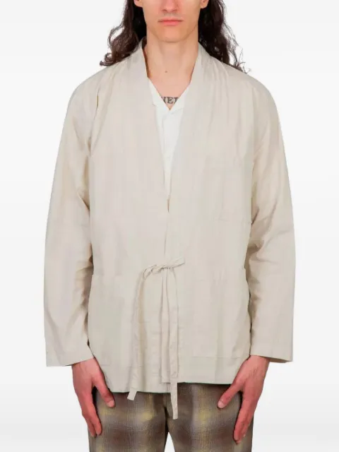 Universal Works tie-front jacket