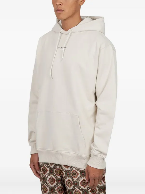 Drole De Monsieur HTS259CO134OW 関税送料込 Drôle De Monsieur Drawstring Hoodie | White | FARFETCH