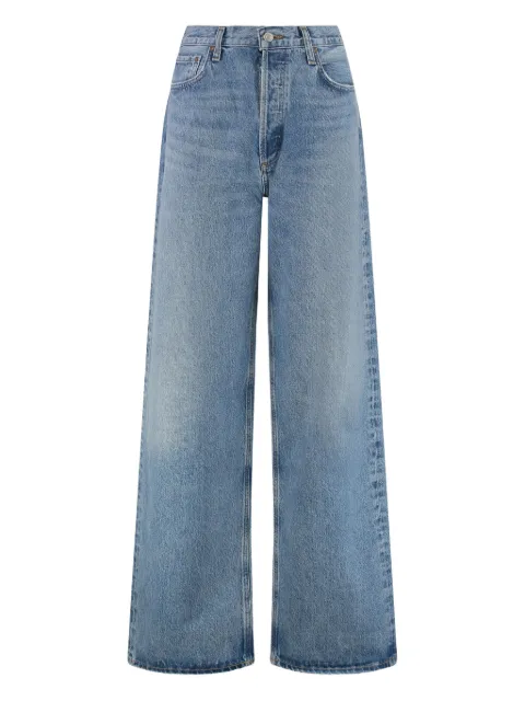 AGOLDE cotton-blend jeans