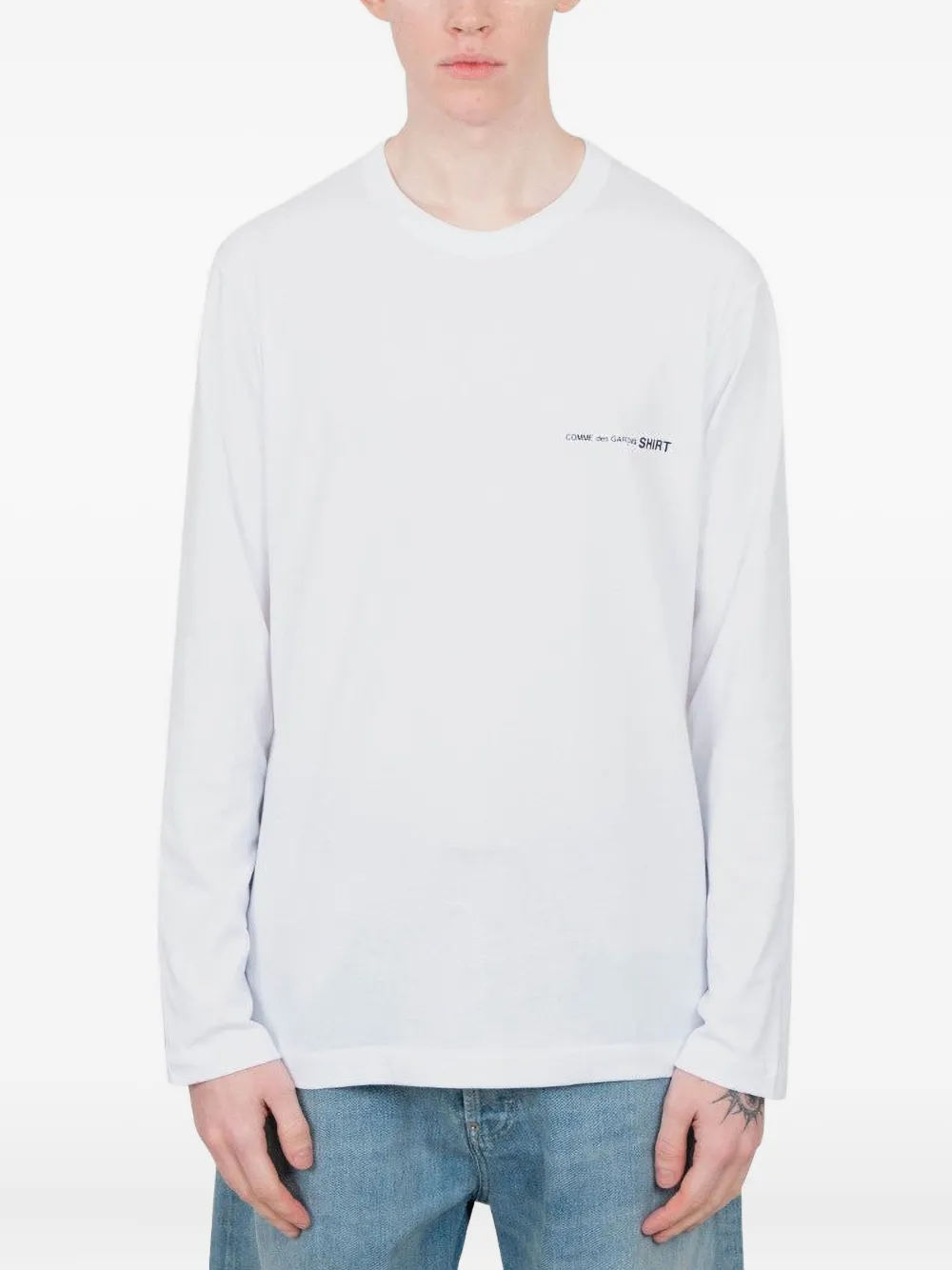 long-sleeves cotton T-shirt
