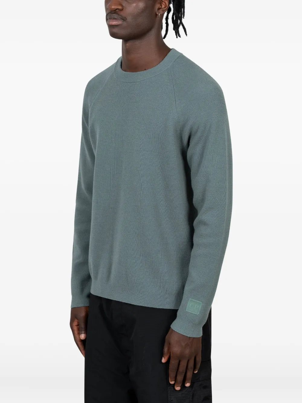 C.P. Company Trui met ronde hals Blauw