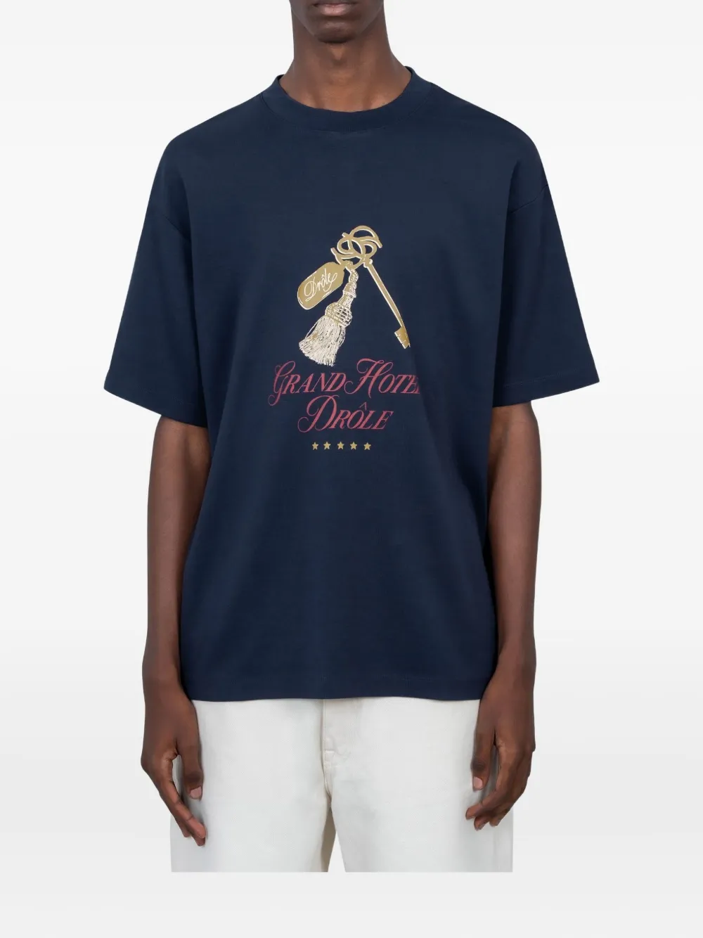 Sunflower プリント Tシャツ - ブルー Sunflower プリント Tシャツ - ブルー