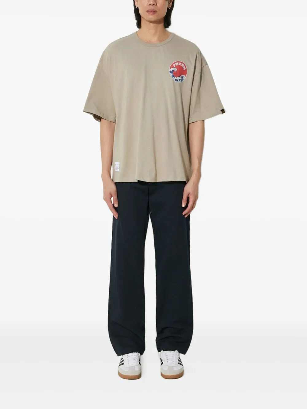 Norse Projects Aros Straight-leg Trousers In Black