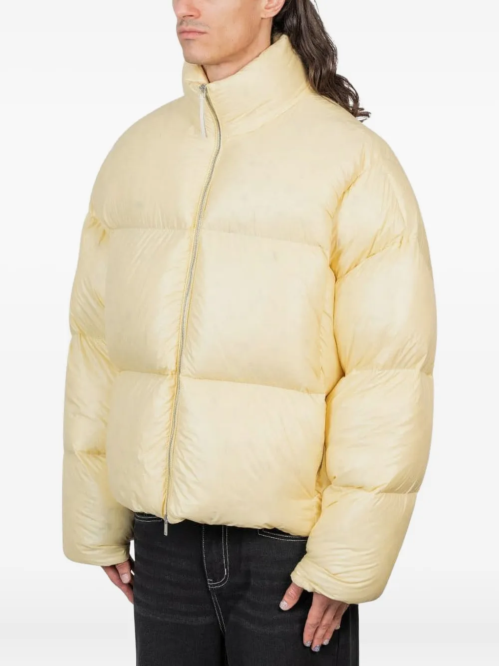 JIL SANDER+ Gewatteerde donsjas - Geel