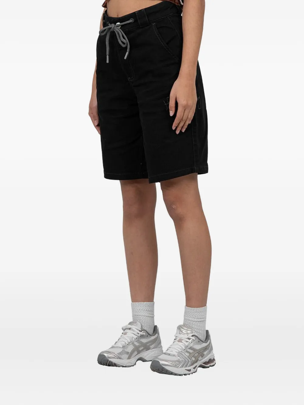House of Sunny embroidered drawstring shorts | Track & Running Shorts | Image 2