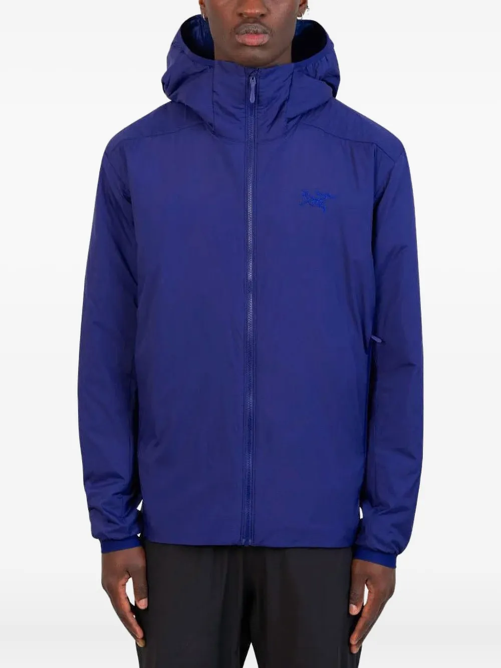 Arc'teryx hooded zip-front jacket | Blue | Image 1
