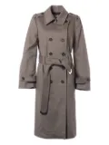 Celine Pre-Owned 2024 double-breasted belted coat - Brown
