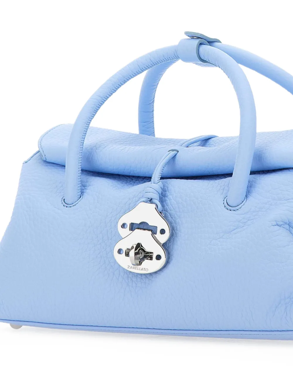 Zanellato Kleine Dotta shopper met dubbele handvatten en studs Blauw