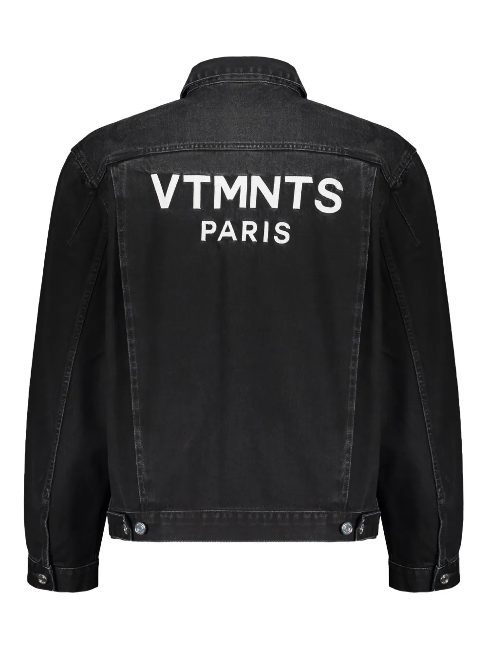 VETEMENTS logo-print cotton denim jacket | Denim Jackets | Image 2
